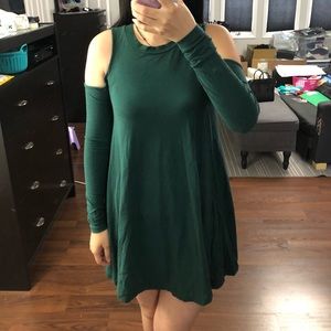 3/$10 Cold shoulder swing dress